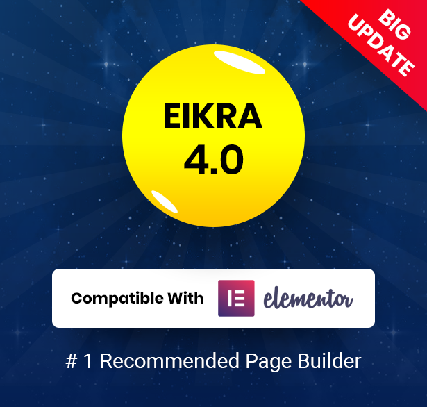 Eikra theme by Elementor