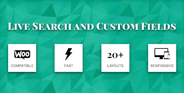 Live Search and  Custom Fields - WordPress Filter, search & WooCommerce Product Filter