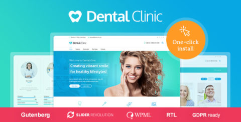 Medical & Dentist WordPress Theme - Dental Clinic
