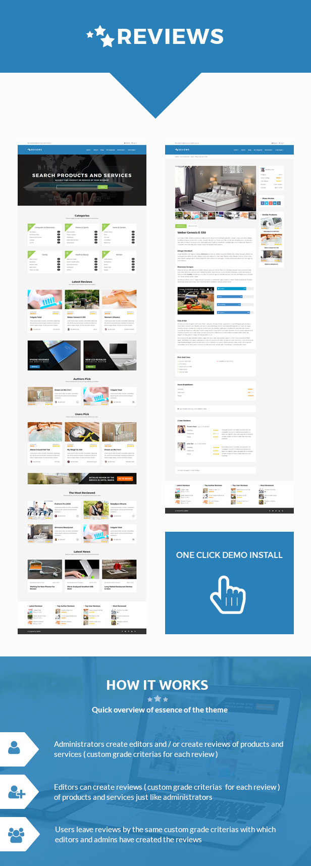 Reviews - Products And Services Review WP Theme - 2