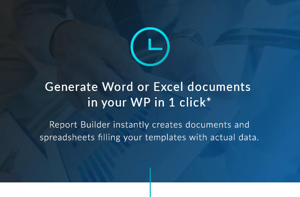 Report Builder add-on for wpDataTables - Generate Word DOCX and Excel XLSX documents - 4