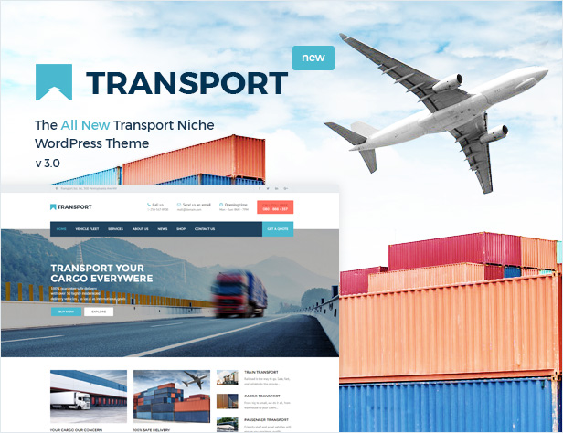 Transport - WP Transportation & Logistic Theme - 1
