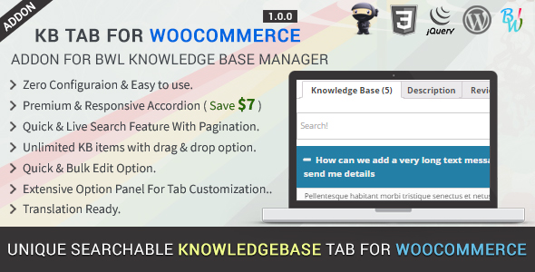 BWL Knowledge Base Manager - 18
