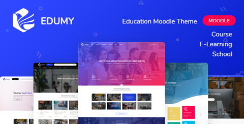 Edumy - Premium Moodle LMS Theme