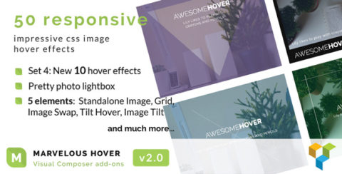 Marvelous Hover Effects | WPBakery Page Builder Add-ons