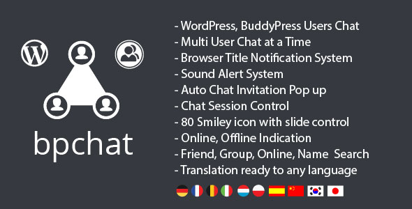 WordPress, BuddyPress Users Chat Plugin