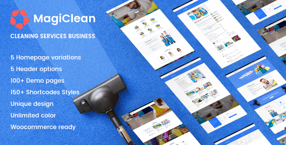 MagiClean | Cleaning Company WordPress Theme