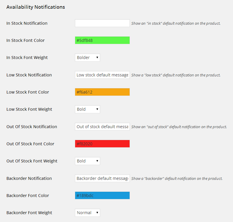 WooCommerce Availability Notifications - 6