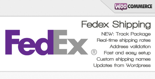 Fedex shipping method for WooCommerce