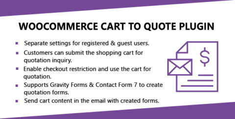 WooCommerce Cart To Quote Plugin