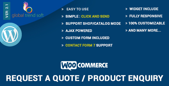 WooCommerce - Quote Request or Enquiry