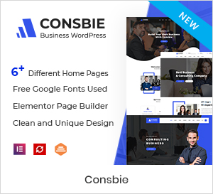 Business & Consulting Elementor WordPress Theme