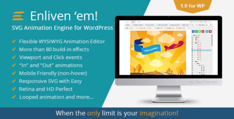 Enliven 'em! - SVG Animation Engine for WordPress