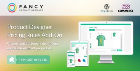 Fancy Product Designer Pricing Add-On | WooCommerce WordPress