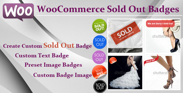 WooCommerce Sold Out Badge