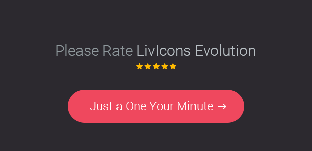 LivIcons Evolution for WordPress - The Next Generation of the Truly Animated Vector Icons - 10