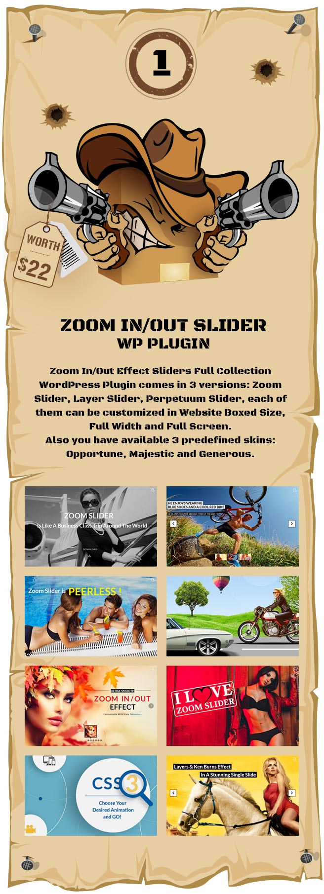 Responsive Zoom In/Out Slider WordPress Plugin