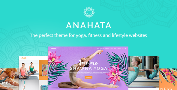 Anahata - Yoga, Fitness and Lifestyle Theme