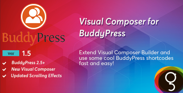 BuddyPress for Visual Composer