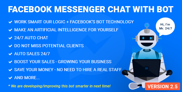 Facebook Messenger Chat with Bot
