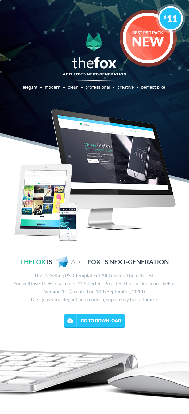 TheFox | Multi-Purpose PSD Template - Download
