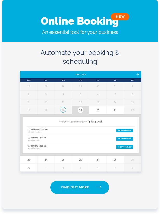 airpro theme online booking