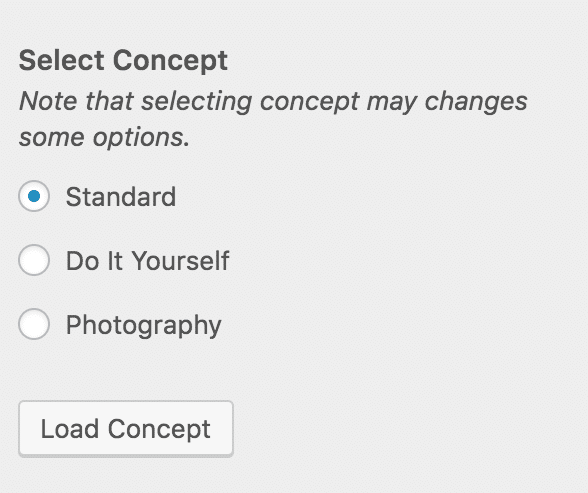 concepts