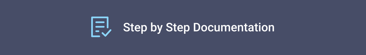 Step by step documentation 