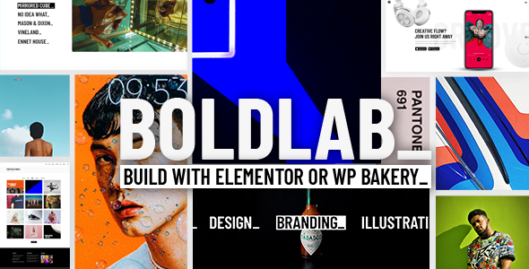 Boldlab - Creative Agency Theme