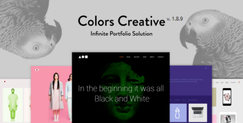 Colors Creative – Portfolio for Freelancers & Agencies