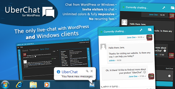 Uber Chat - Ultimate Live Chat with Windows Client