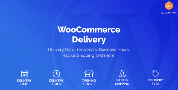 WooCommerce Delivery —Delivery Date & Time Slots