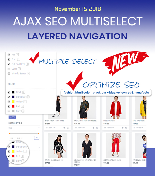 Ajax SEO Multiple Layered Navigation