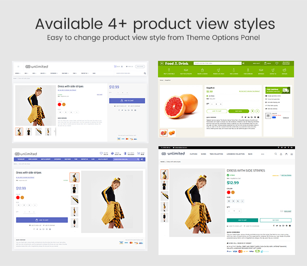 Infinit - Magento 2 & 1.9 Product View Styles