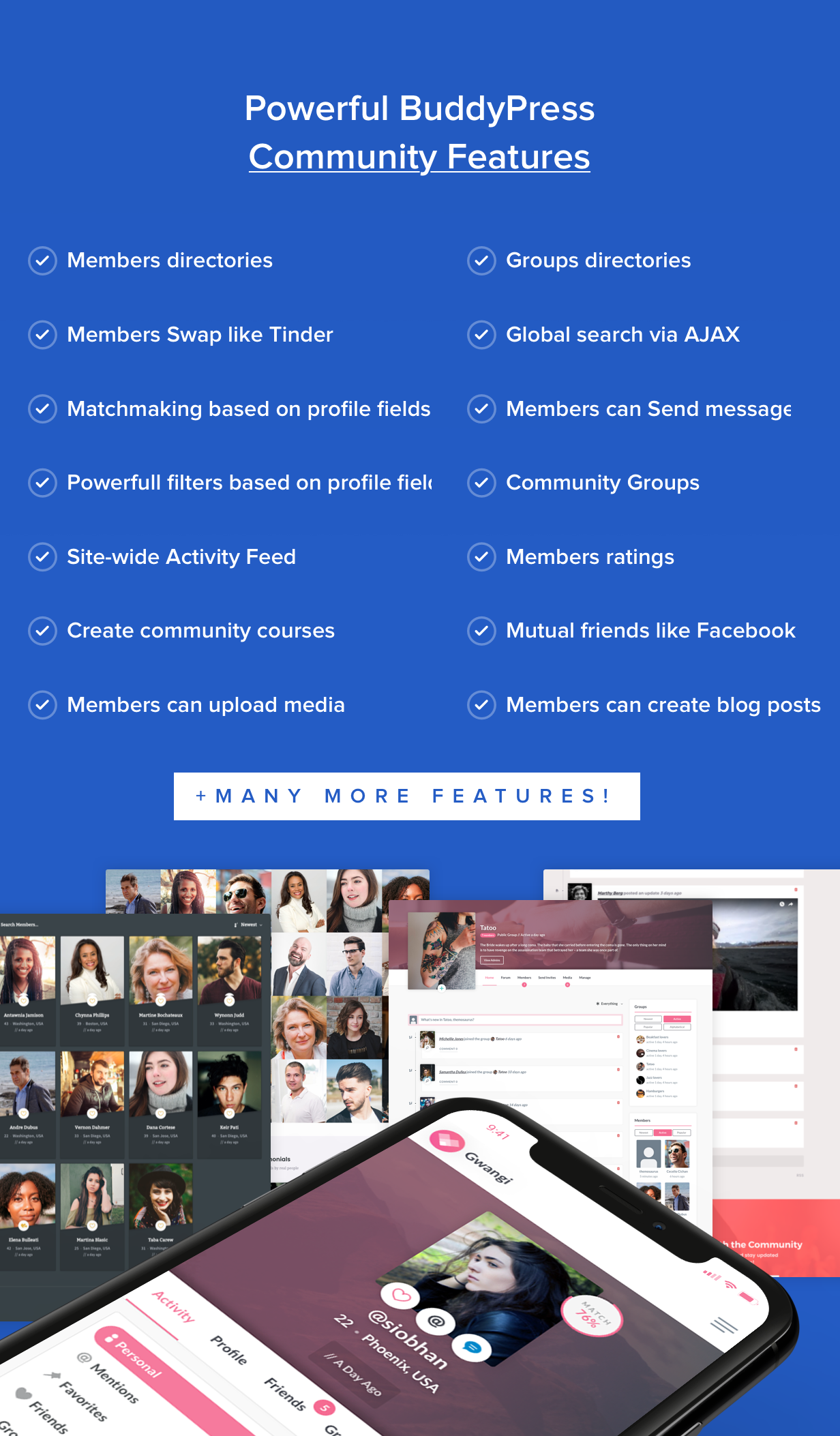 Gwangi - PRO Multi-Purpose Membership, Social Network & BuddyPress Community Theme - 20