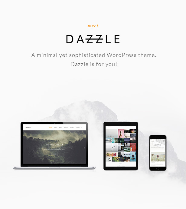 Meet Dazzle - A theme for Professionals