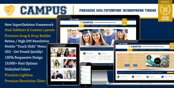 Campus | Multipurpose WordPress Theme
