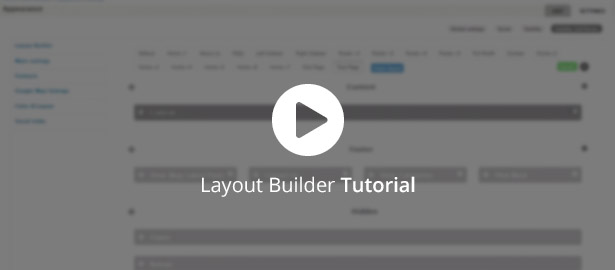 Video about Layout Builder