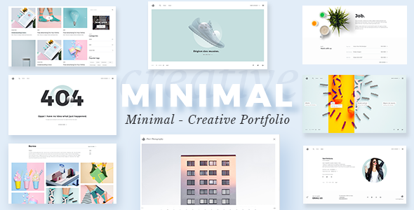 Minimalist - Portfolio WordPress Theme