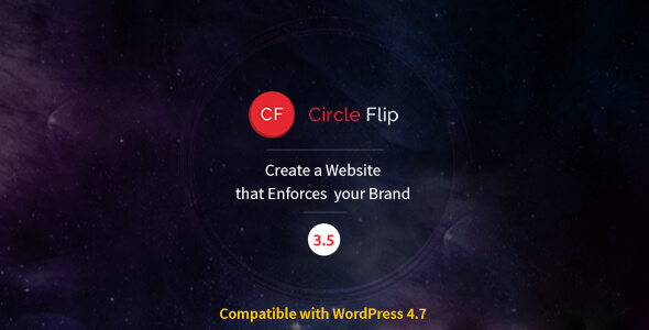 Circle Flip - Responsive WordPress Multipurpose Theme