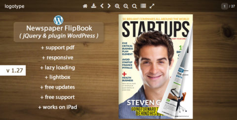 Flipbook WordPress Plugin Newspaper