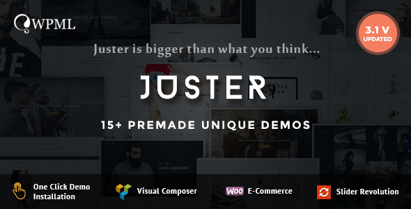 Juster - Multi-Purpose WordPress Theme