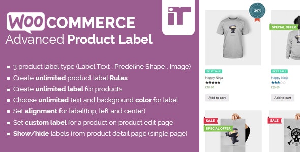 WooCommerce Advanced Product Label