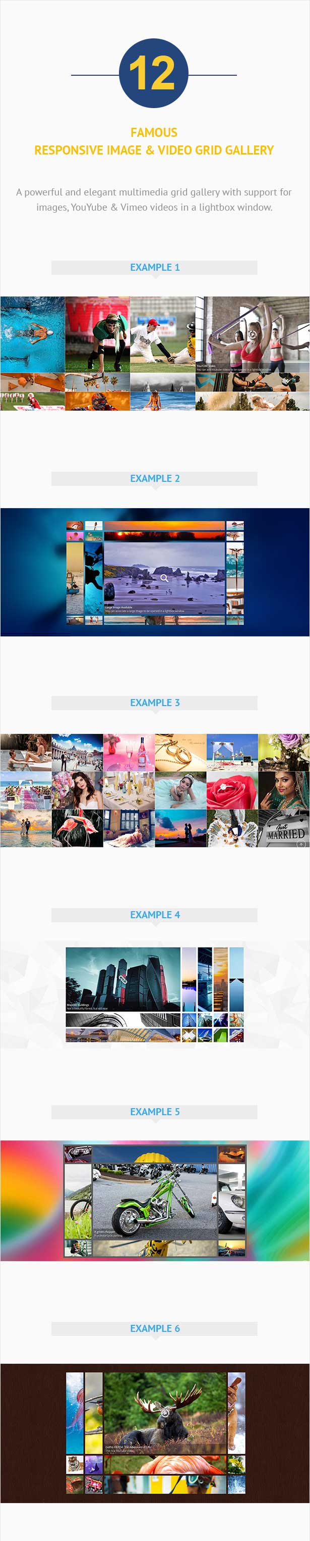 WPBakery Addon – Famous - Responsive Image & Video Grid Gallery for WPBakery Page Builder (formerly Visual Composer)