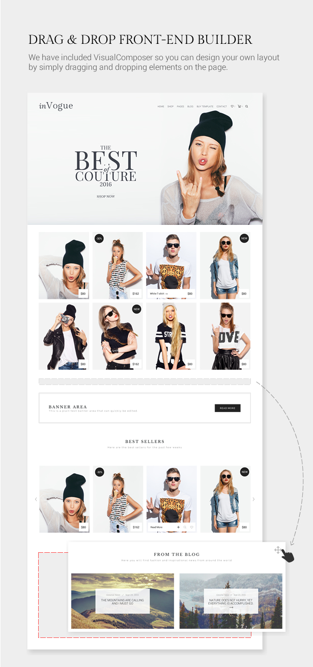 inVogue - WordPress Fashion Shopping Theme - 6