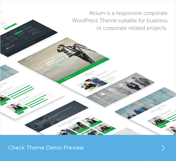 agency, financial, business, one page, corporate WordPress Theme