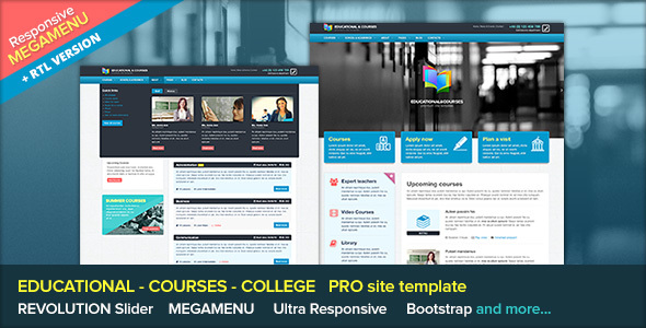 Edu - Educational and Courses Site Template