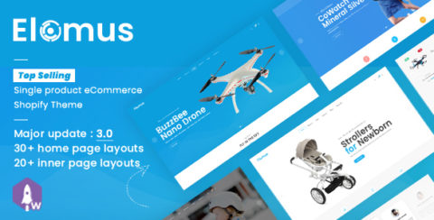Elomus Shop - Single Product Shopify Theme