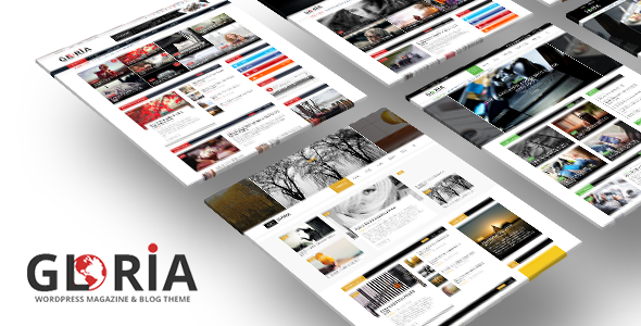 Gloria - Multiple Concepts Blog Magazine WordPress Theme