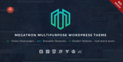 Megatron - Responsive MultiPurpose WordPress Theme